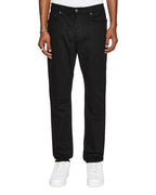 MENS WOLFGANG LAID BLACK DENIM JEANS