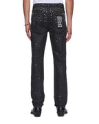 MENS CHITCH BACKSTAGE BLACK METALIK DENIM JEANS