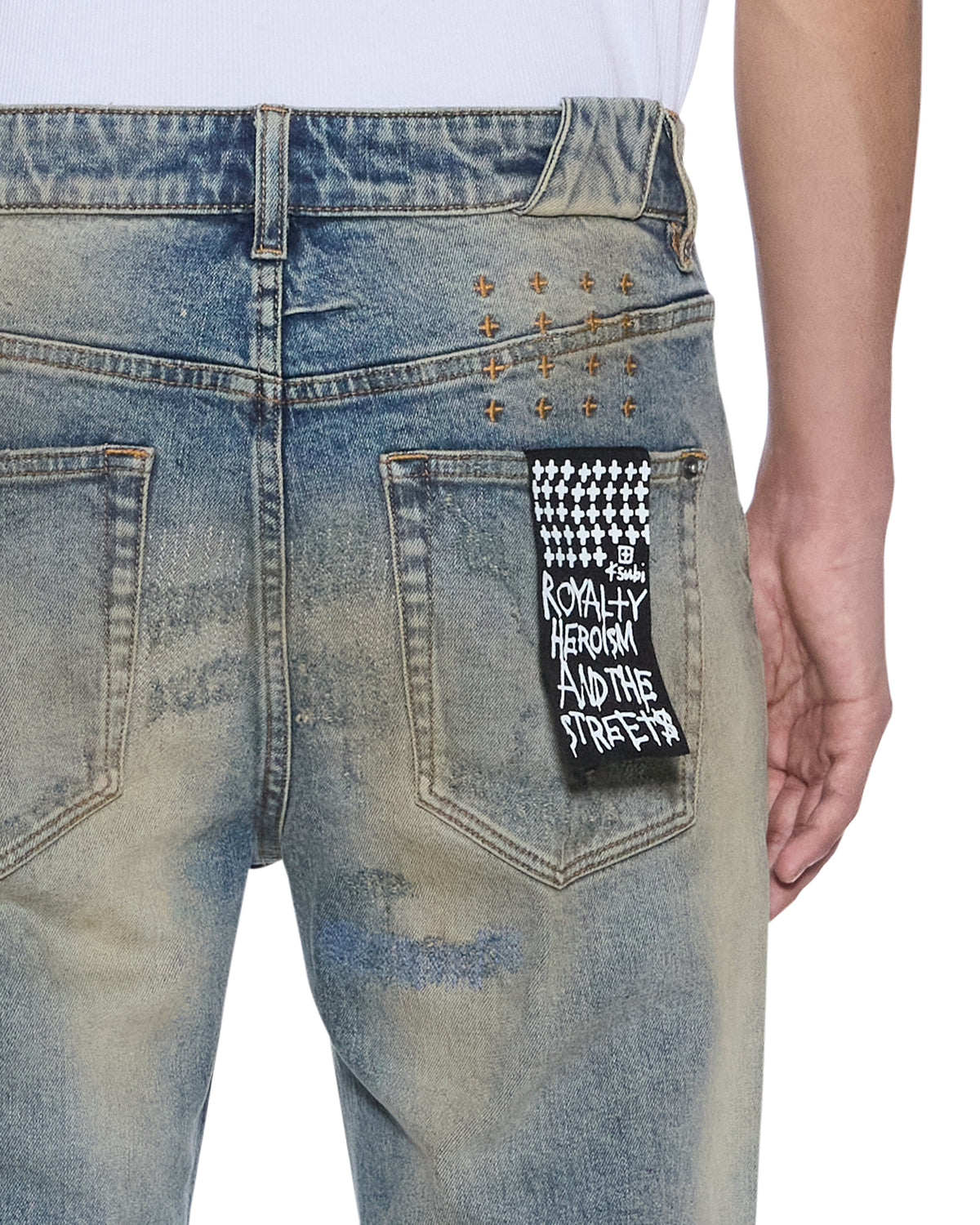 MENS CHITCH BROOKLYN REPAIR DENIM JEANS