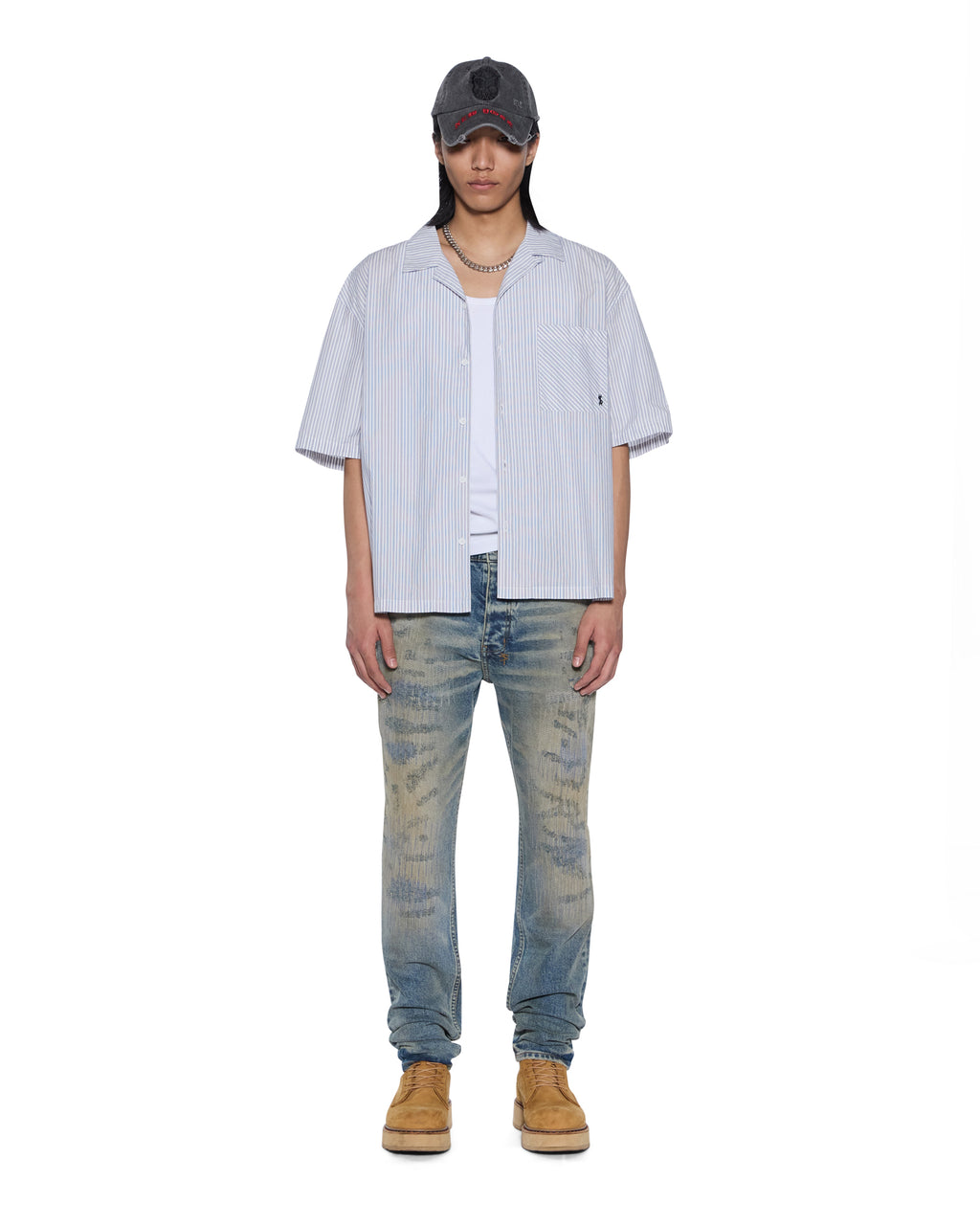 MENS CHITCH BROOKLYN REPAIR DENIM JEANS