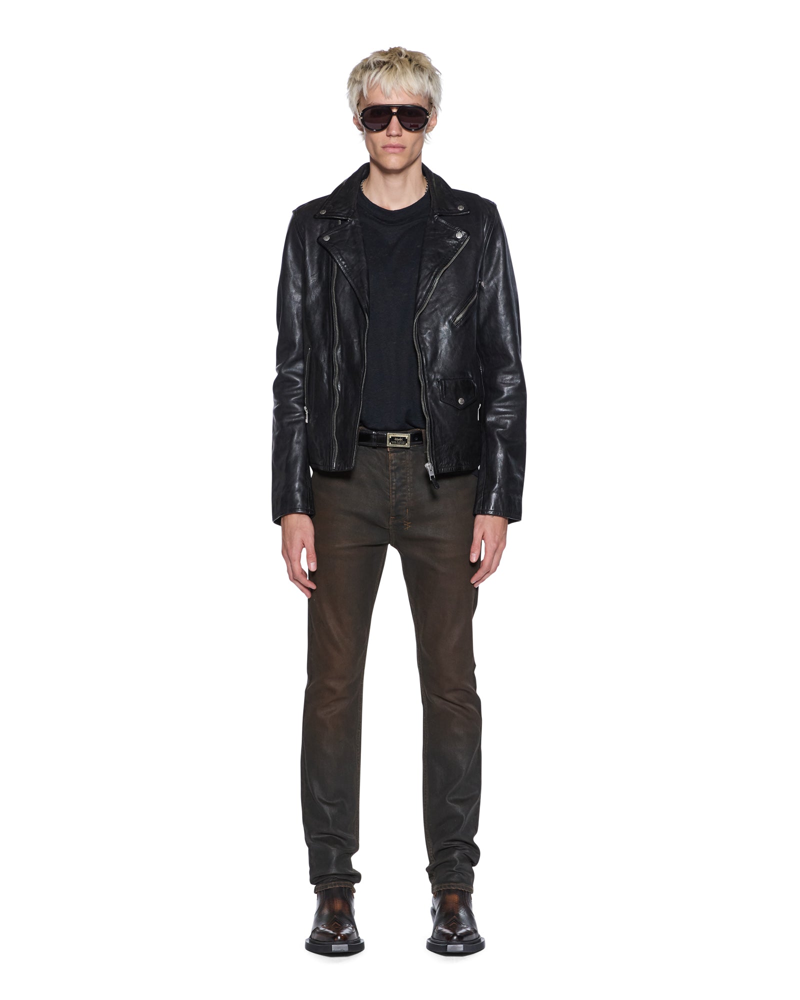 MENS  CHITCH GREASE SLIM DENIM JEANS