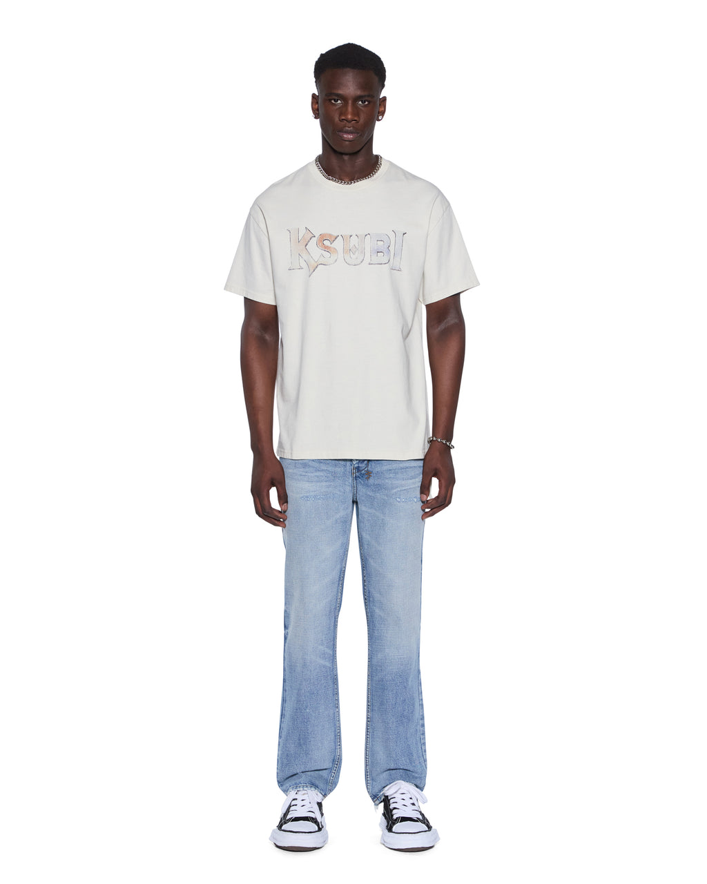 MENS HAZLOW DAKOTA BLUE DENIM JEANS