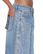 WOMENS LOW RIDER KULTURE KRYSTAL DENIM JEANS