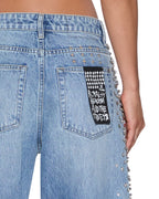 WOMENS LOW RIDER KULTURE KRYSTAL DENIM JEANS