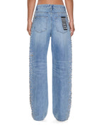 WOMENS LOW RIDER KULTURE KRYSTAL DENIM JEANS