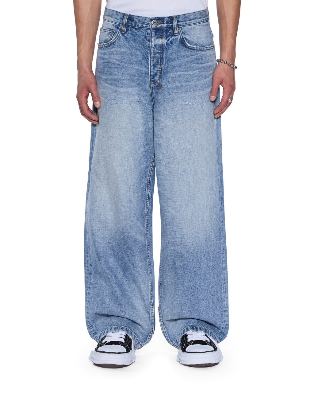 MENS MAXX DAKOTA BLUE DENIM JEANS