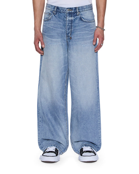 Mens Maxx Dakota Blue Baggy Denim Jeans | Ksubi ++