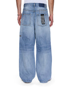 MENS MAXX DAKOTA BLUE DENIM JEANS