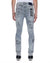 MENS  VAN WINKLE ROGUE BLUE GRAFFITI SKINNY DENIM JEANS