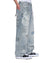 MENS  MAXX ROGUE BLUE GRAFFITI BAGGY DENIM JEANS