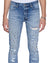 MENS  VAN WINKLE DAKOTA BLUE REPAIR SKINNY DENIM JEANS