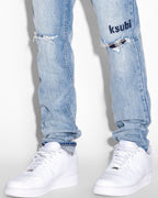 Mens Chitch Self Repair Slim Denim Jeans - Denim