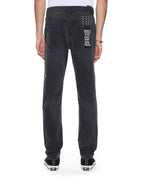 Mens Chitch Powder Grey Outfield Slim Denim Jeans - Grey
