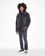 MENS CHITCH METALIK BLACK DENIM JEANS
