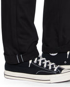 Mens Hazlow Selvedge Raw Black Straight Denim Jeans - Black
