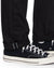 MENS  HAZLOW SELVEDGE RAW BLACK STRAIGHT DENIM JEANS