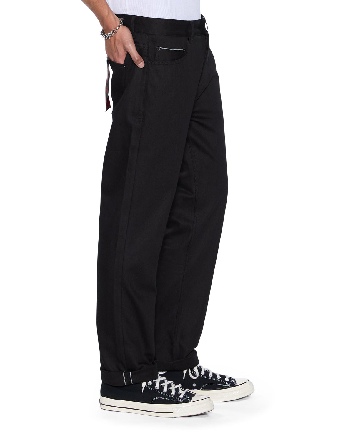 HAZLOW SELVEDGE RAW BLACK
