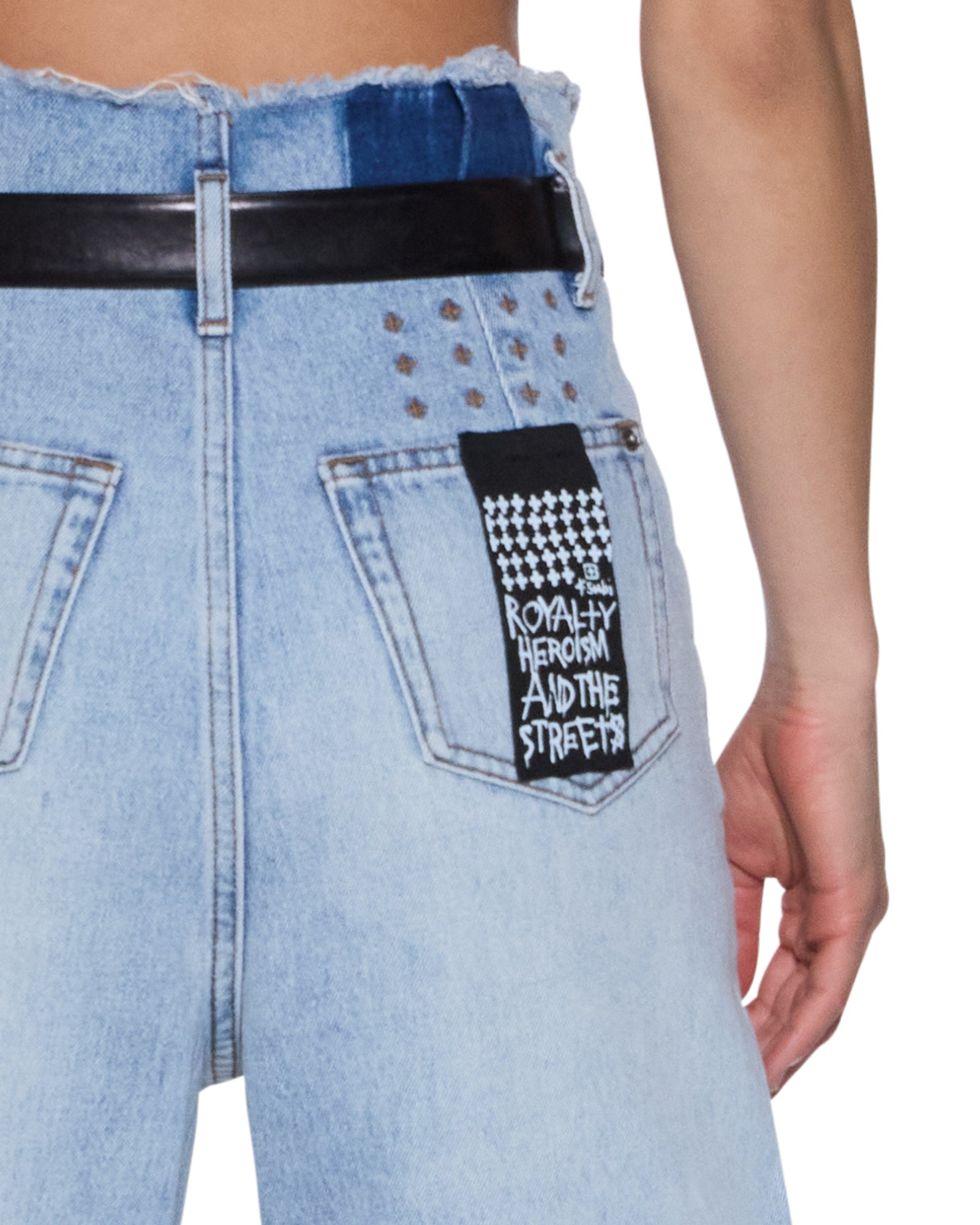 Buy HI BARREL JEAN CUTOFF VAPOUR | Ksubi