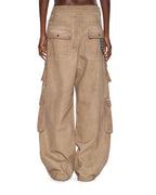 WOMENS KSUPER CARGO TERRA DENIM JEANS
