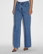 WOMENS LOW RIDER CARPENTER MOODY DENIM JEANS