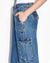 WOMENS  LOW RIDER RECALL CARGO BAGGY DENIM JEANS