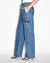 WOMENS  LOW RIDER RECALL CARGO BAGGY DENIM JEANS