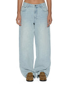 WOMENS LOW RIDER TILE DENIM JEANS