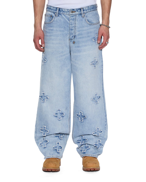 Mens Maxx Kraftwerk Baggy Denim Jeans | Ksubi ++