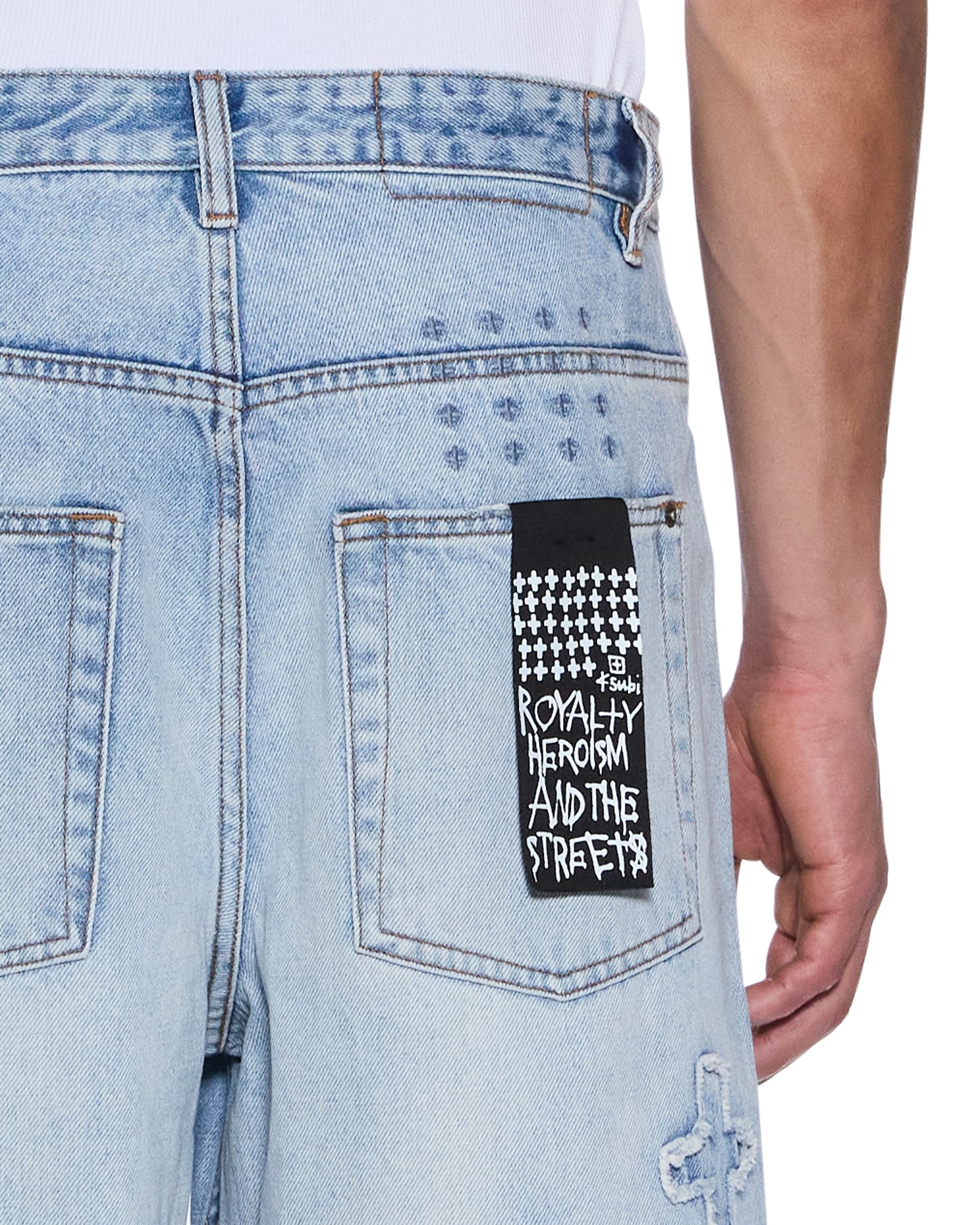 Buy Maxx Kraftwerk | Men's Patched Denim Jean | KSUBI | Ksubi ++