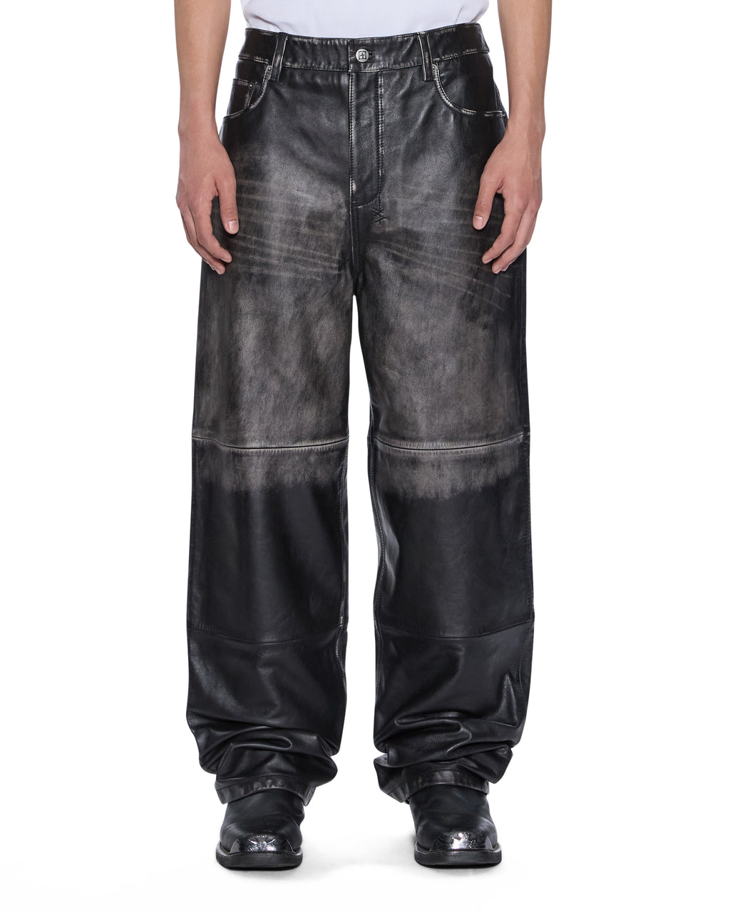MENS BLACKJACK MAXX PANT AGED BLACK DENIM JEANS