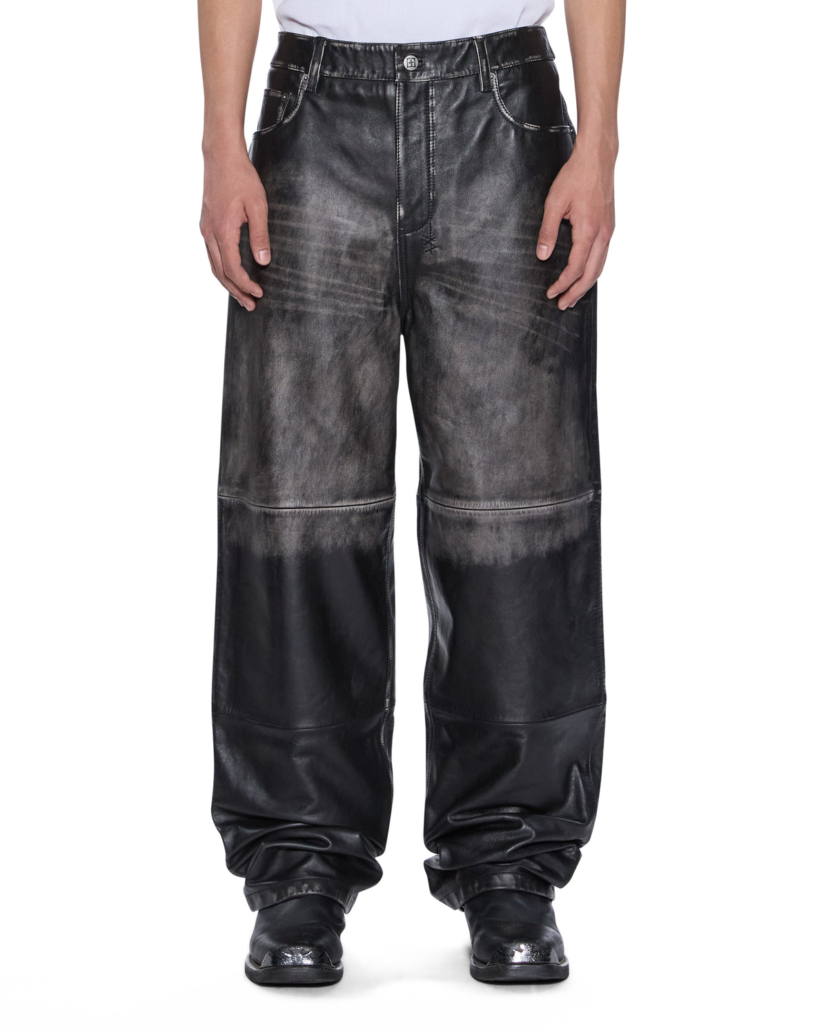 MENS BLACKJACK MAXX PANT AGED BLACK DENIM JEANS
