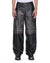 MENS  BLACKJACK MAXX PANT AGED BLACK RELAXED DENIM JEANS