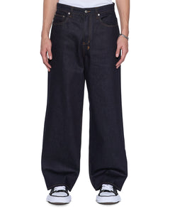 Mens Maxx Raw Blue Baggy Denim Jeans | Ksubi ++