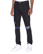 MENS CHITCH NYC LAID BLACK DENIM JEANS