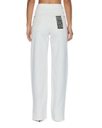 WOMENS PLAYBACK SPLITS ECRU DENIM JEANS