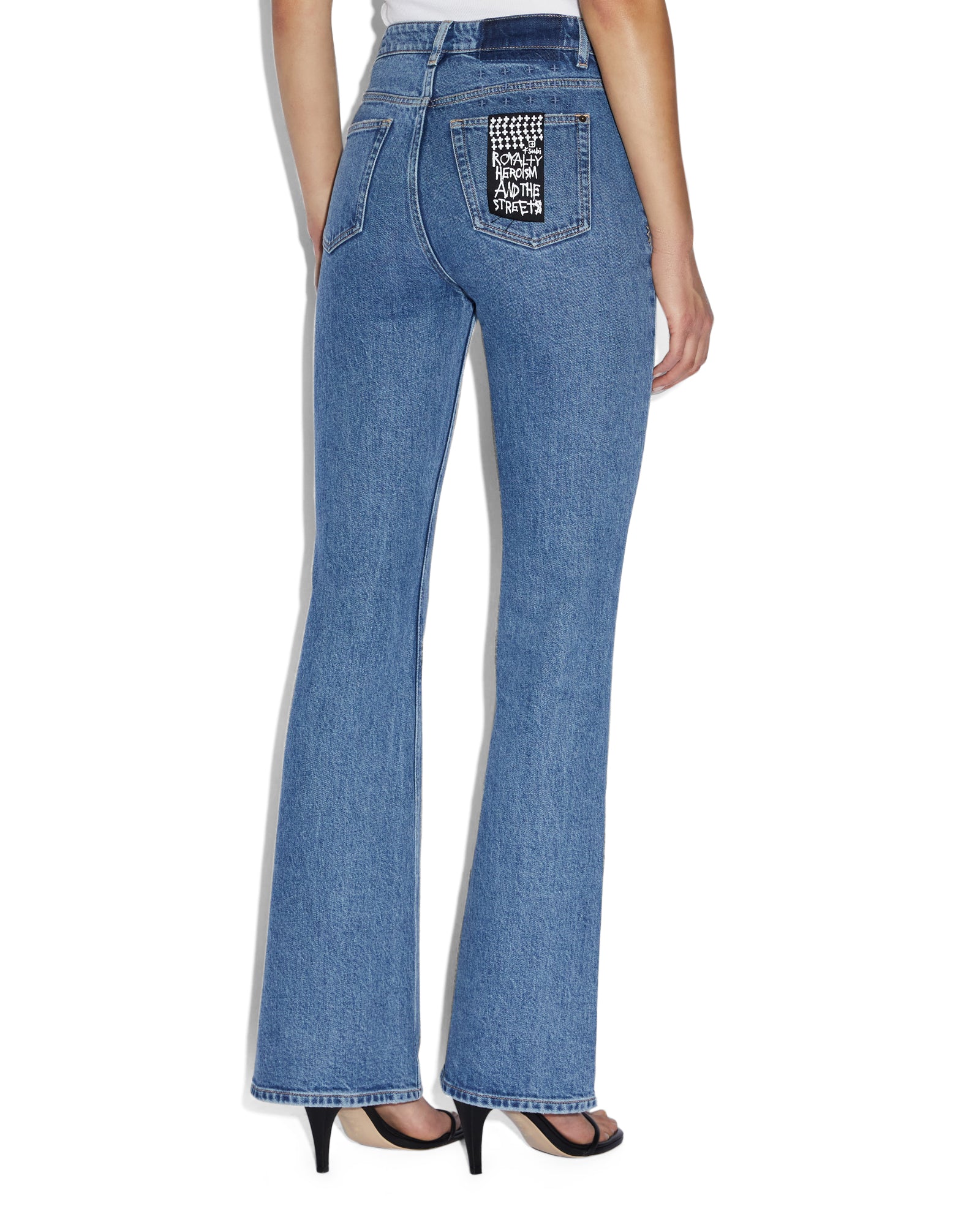 WOMENS  SOHO HERITAGE FLARE DENIM JEANS
