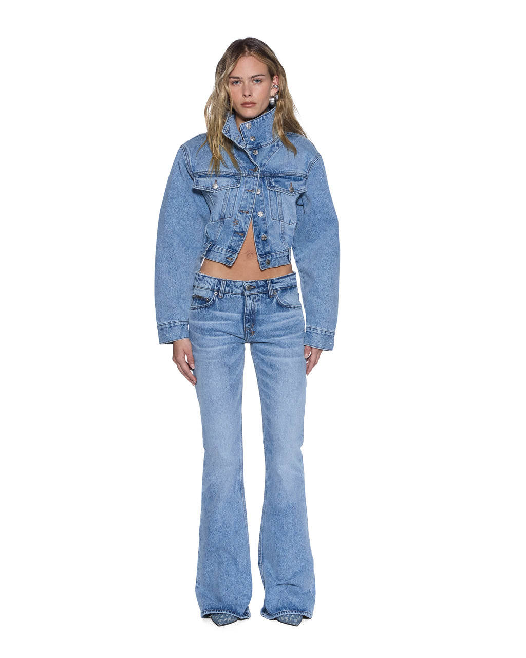 WOMENS SOHO LO MERCER BLUE DENIM JEANS
