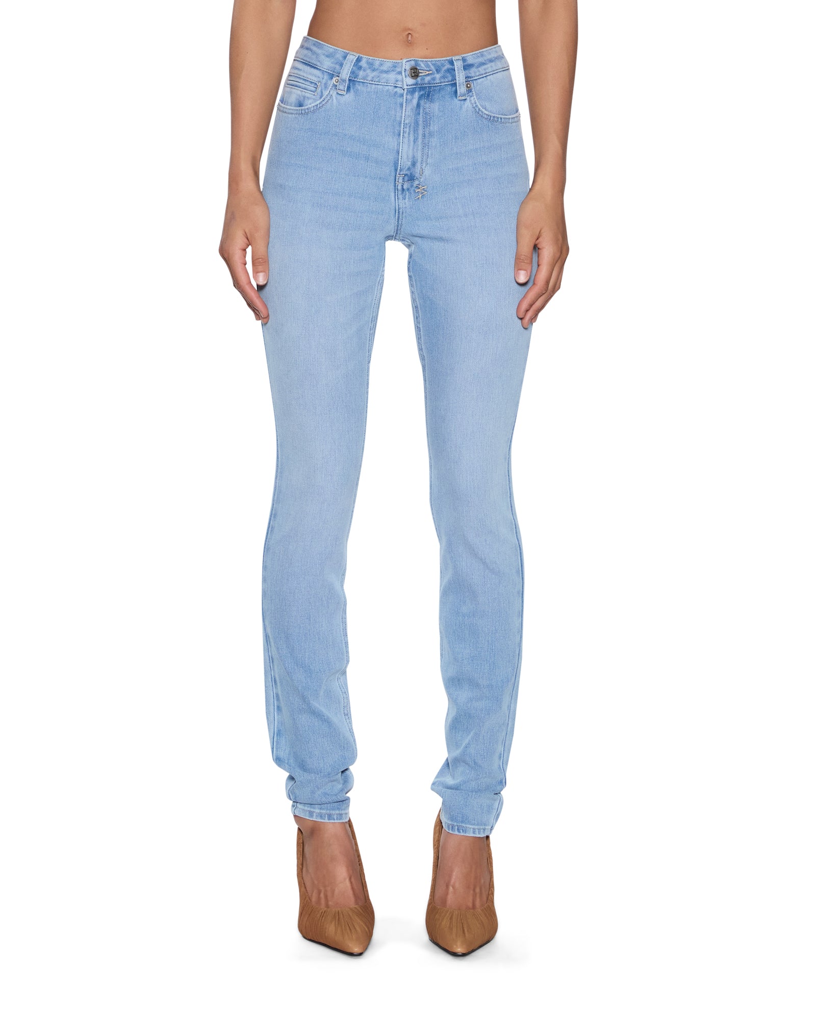 WOMENS  SPRAY ON XTRA DEJA VU SKINNY DENIM JEANS