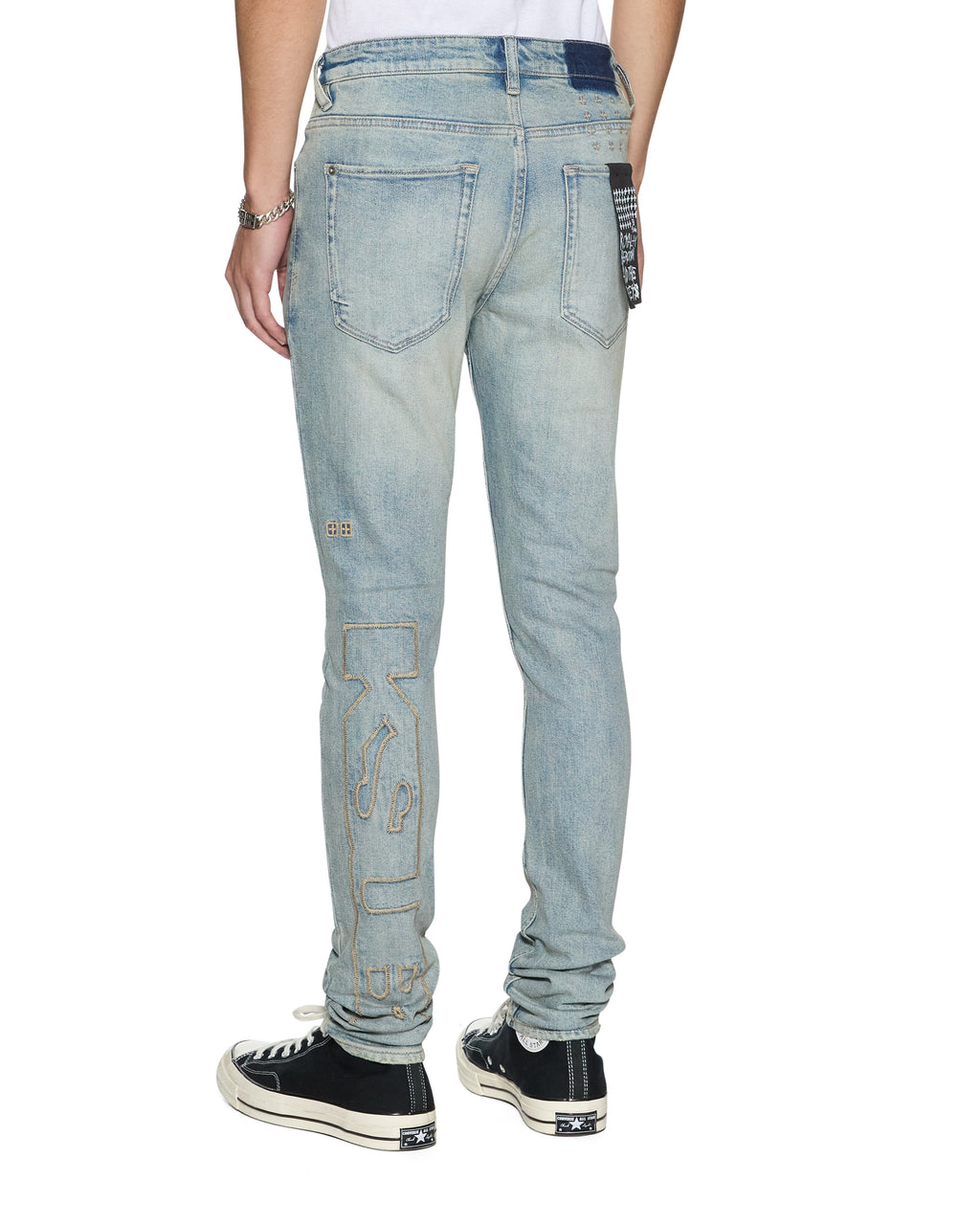 Mens Van Winkle Astral Sott Skinny Denim Jeans - Denim
