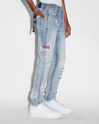 Mens Van Winkle Trashed Devil Skinny Denim Jeans - Denim