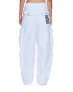 WOMENS BARREL JEAN CARGO FRESH DENIM JEANS