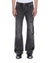 MENS  BRONKO ASHER BLACK SHOTGUN BOOTCUT DENIM JEANS