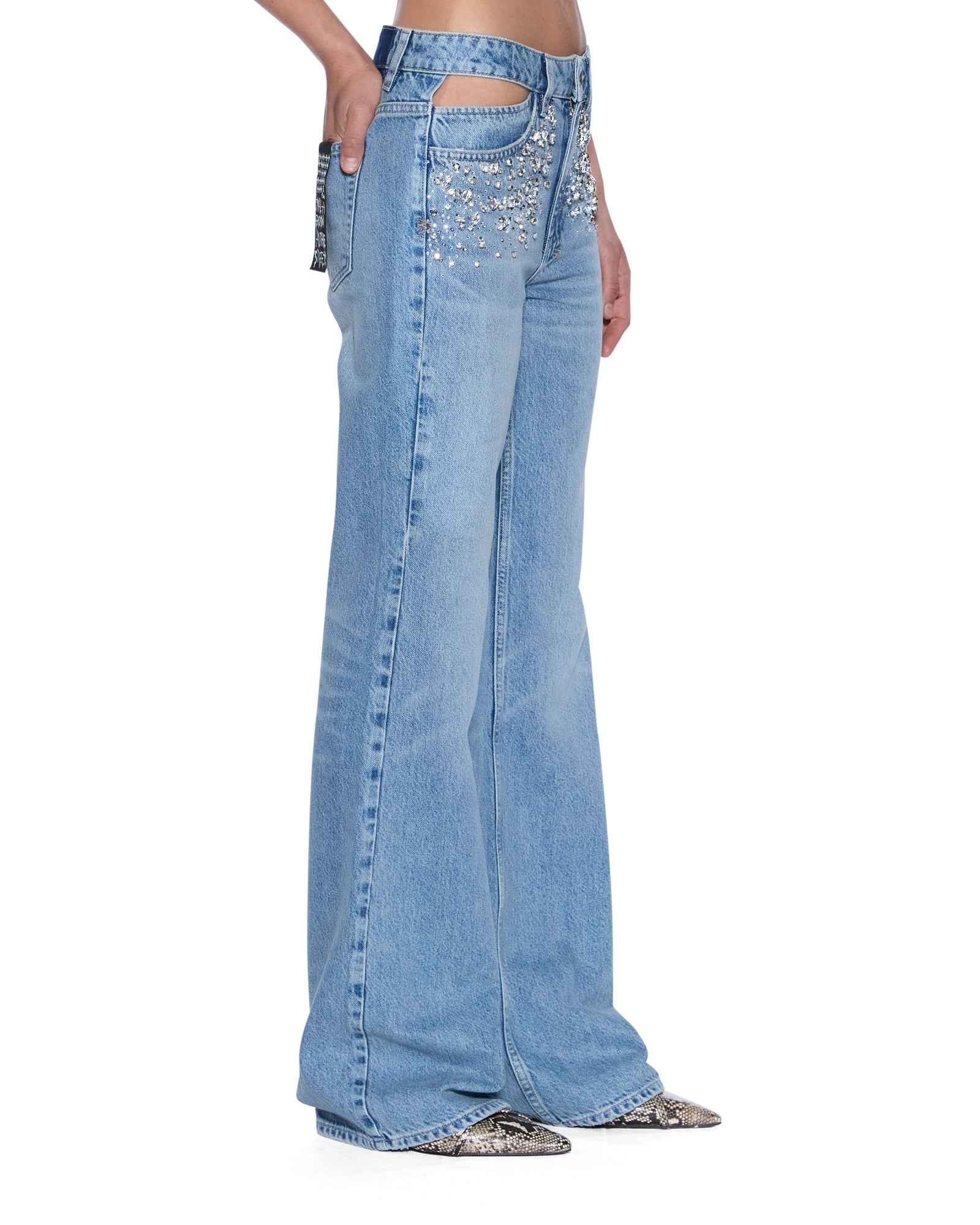 Womens Frontier Soho Kulture Krystal Bootcut Denim Jeans | Ksubi ++