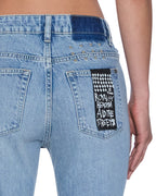 WOMENS FRONTIER SOHO KULTURE KRYSTAL DENIM JEANS