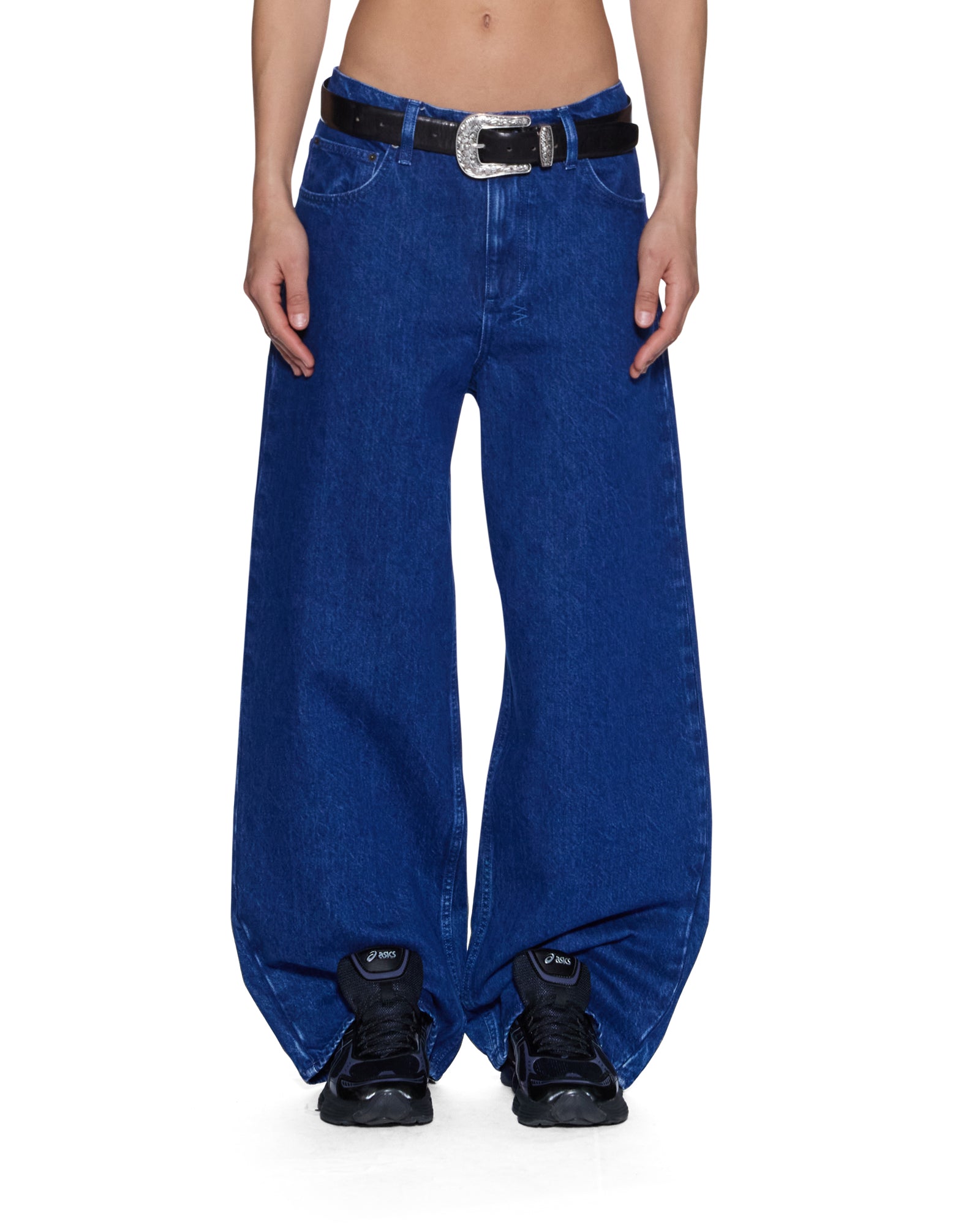WOMENS  KSUPER MARINE BAGGY DENIM JEANS