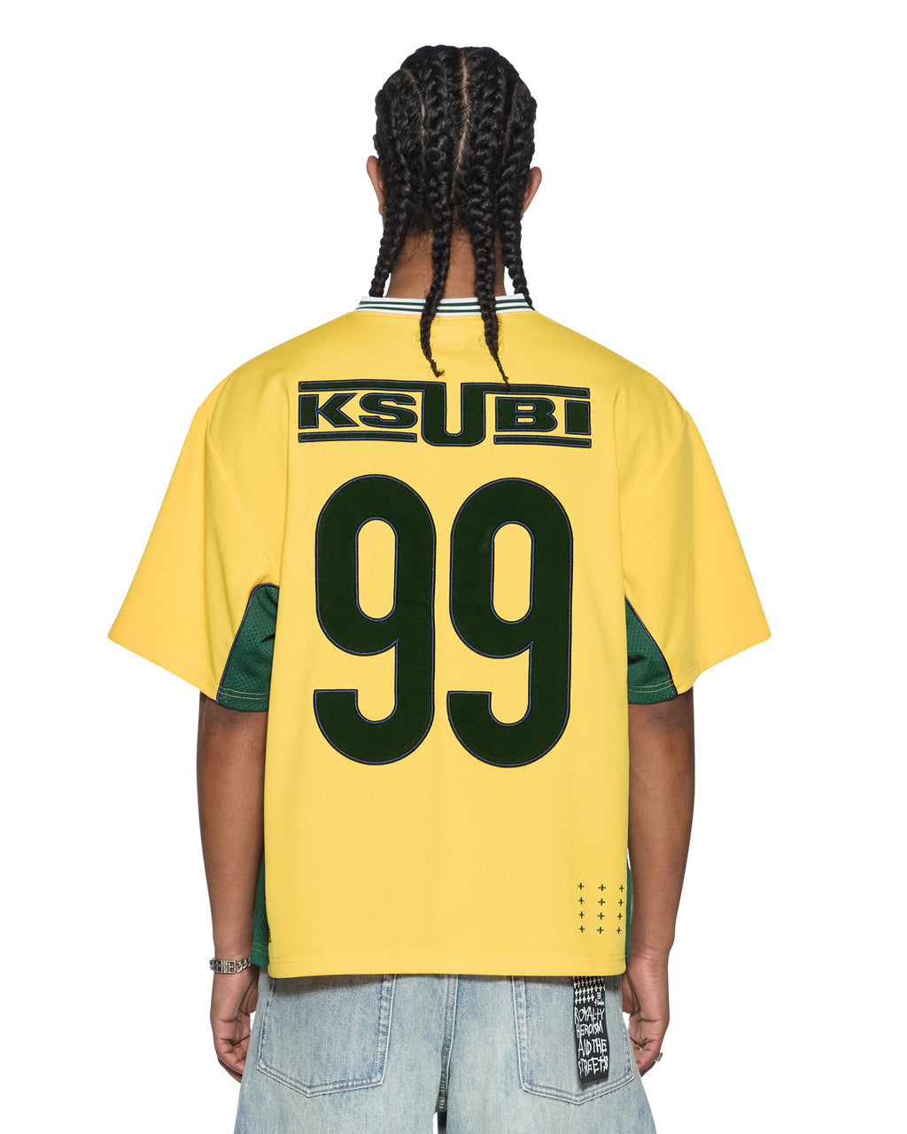 MENS OFFSIDE SS JERSEY GOLD FASHION TOPS