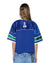 WOMENS  99 SPARK SS JERSEY BLUE RELAXED FASHION TOPS