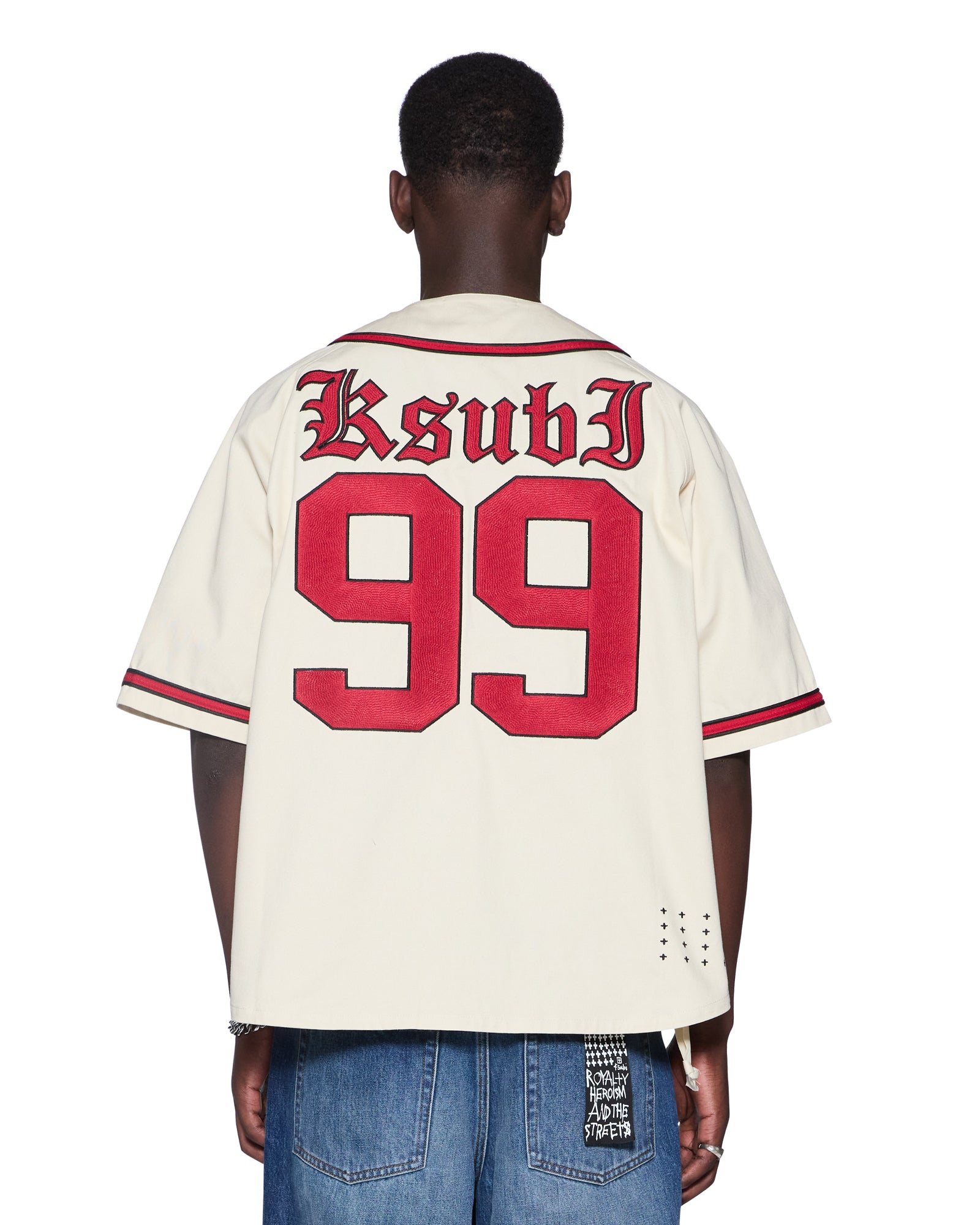 MENS KBALL BASEBALL JERSEY DESERT RELAXED FASHION TOPS