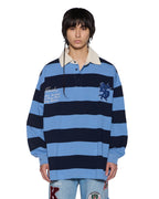 MENS RUGGED RUGBY JERSEY FADED ICE SHIRTS