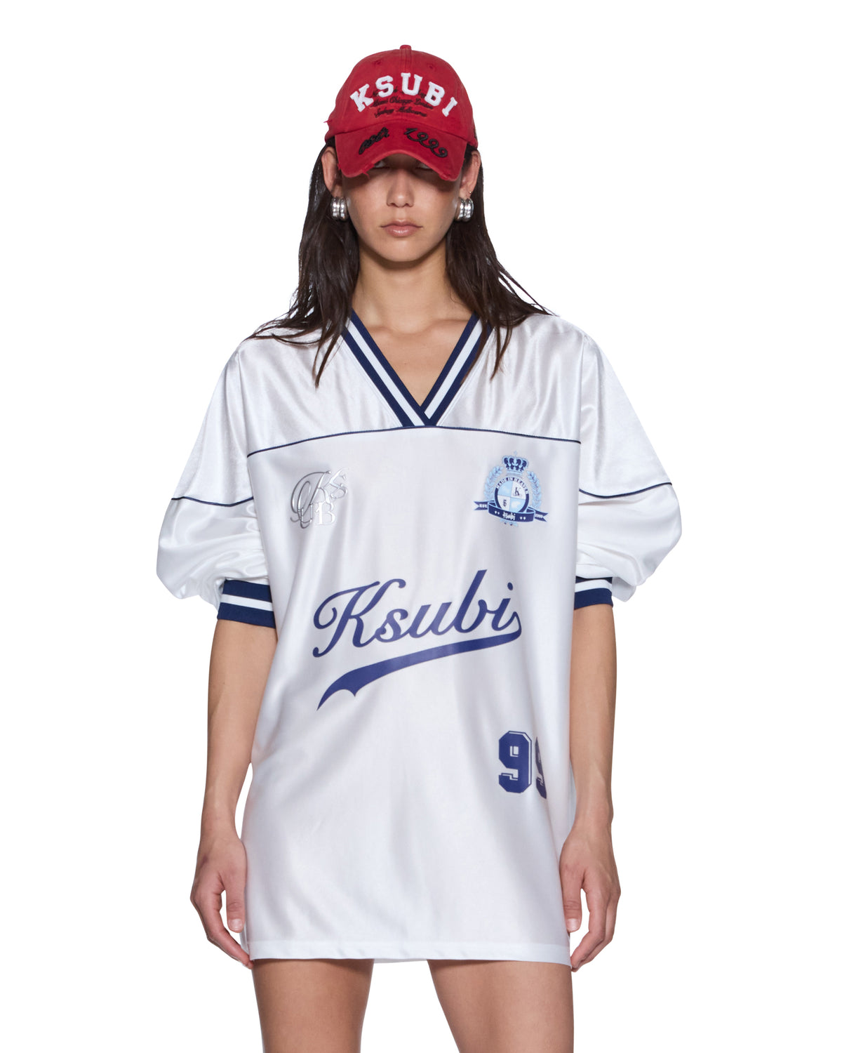 WOMENS TEAMSTER LS DRESS VINTAGE WHITE DRESSES